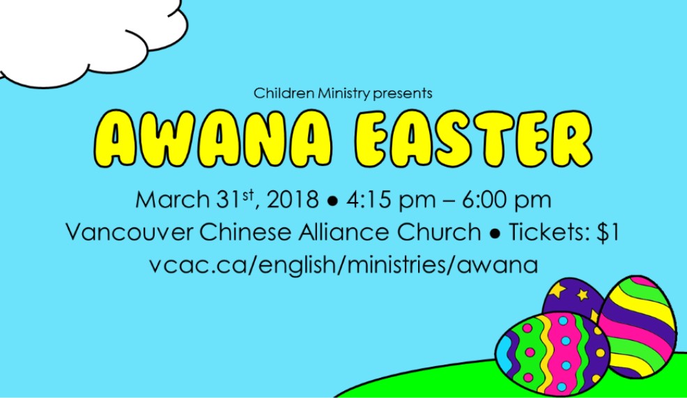 AWANA Easter Celebration