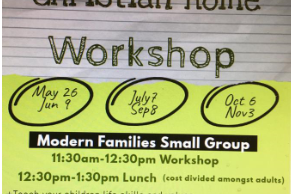workshop modern families small group