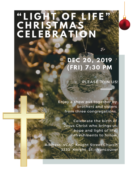 "Light of Life" Christmas Celebration