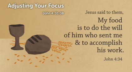 Jul 12, 2020 – Adjusting Your Focus (Video) – John 4:31-38