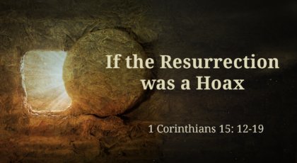 Apr 4, 2021 – If the Resurrection was a Hoax (Video)