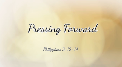 Jan 23, 2022 – Sermon Video Title: “Pressing Forward”  Philippians 3: 12-14 Speaker:  Rev. Norman Tong