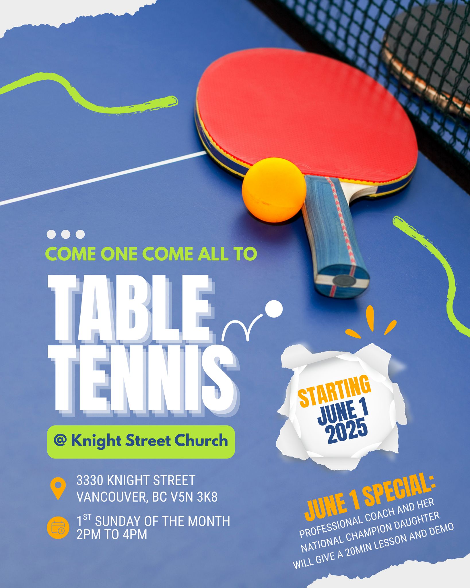 TABLE TENNIS