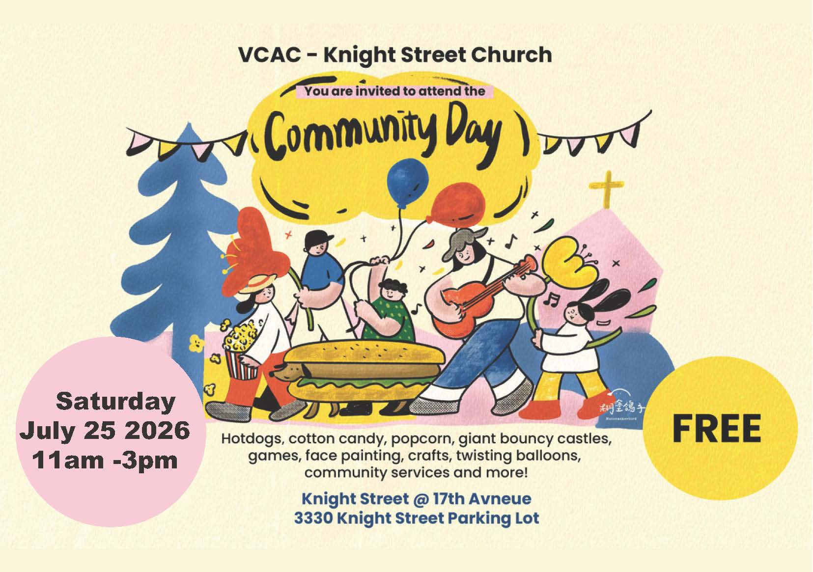 Knight Street Church-Community Day & Volunteer Registration